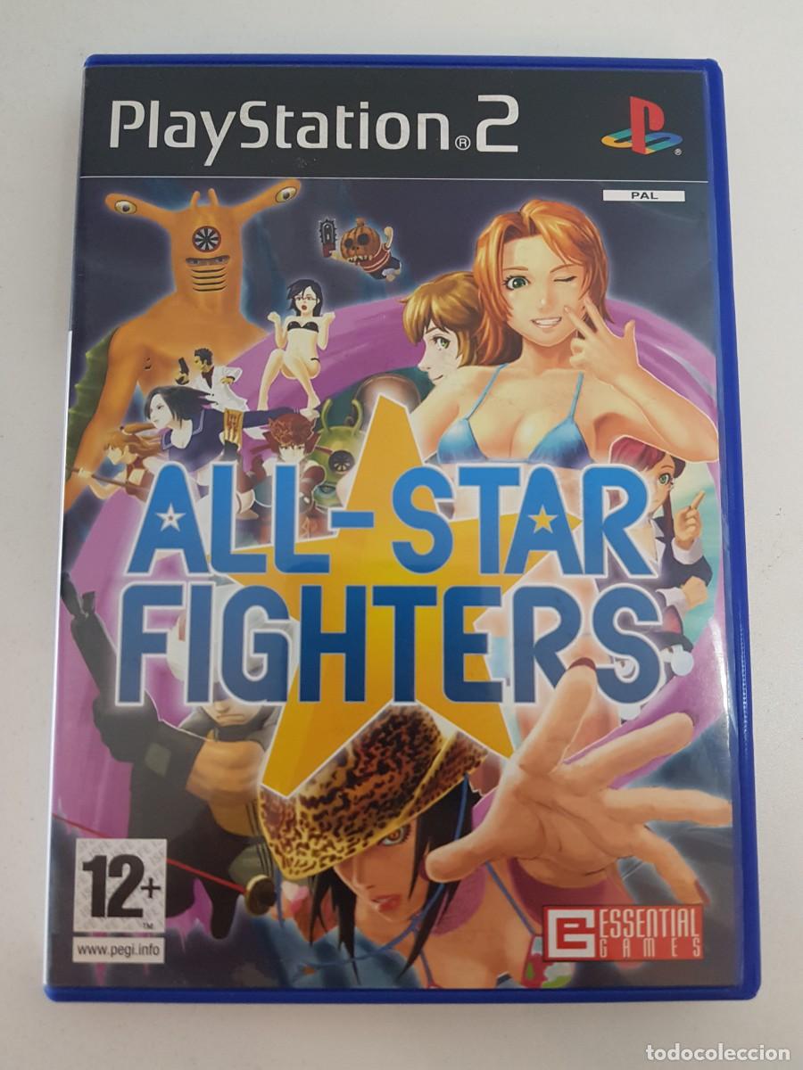 Videojuegos y Consolas: All Star Fighters PS2 PAL Esp Completo Castellano PlayStation 2 Essential Games