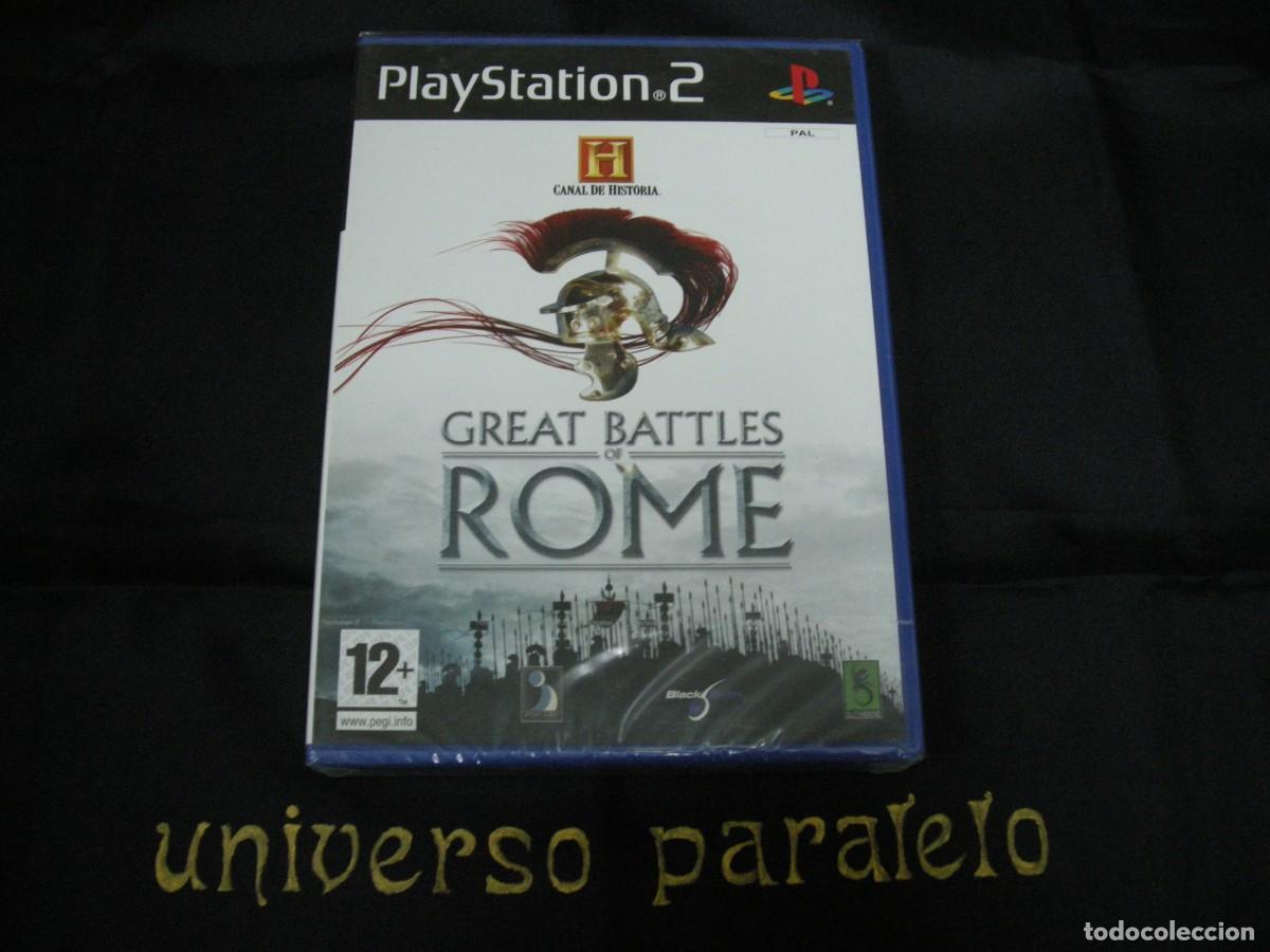 Videojuegos y Consolas: Great Batlles of Rome Canal Historia PS2 PAL Espa&ntilde;a Precintado Playstation 2