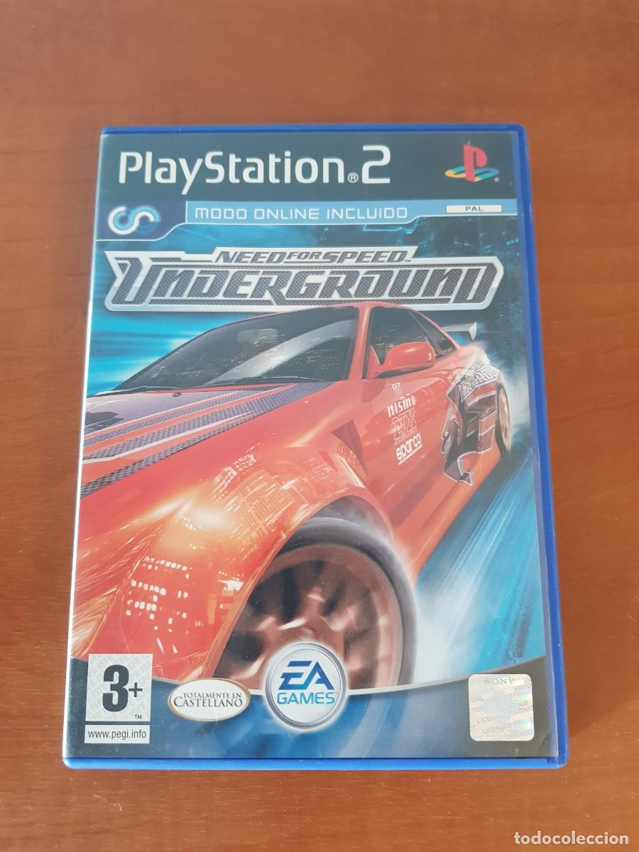 Videojuegos y Consolas: Need for Speed Undreground PS2 PAL Espa&ntilde;a Completo PlayStation 2 Original EA