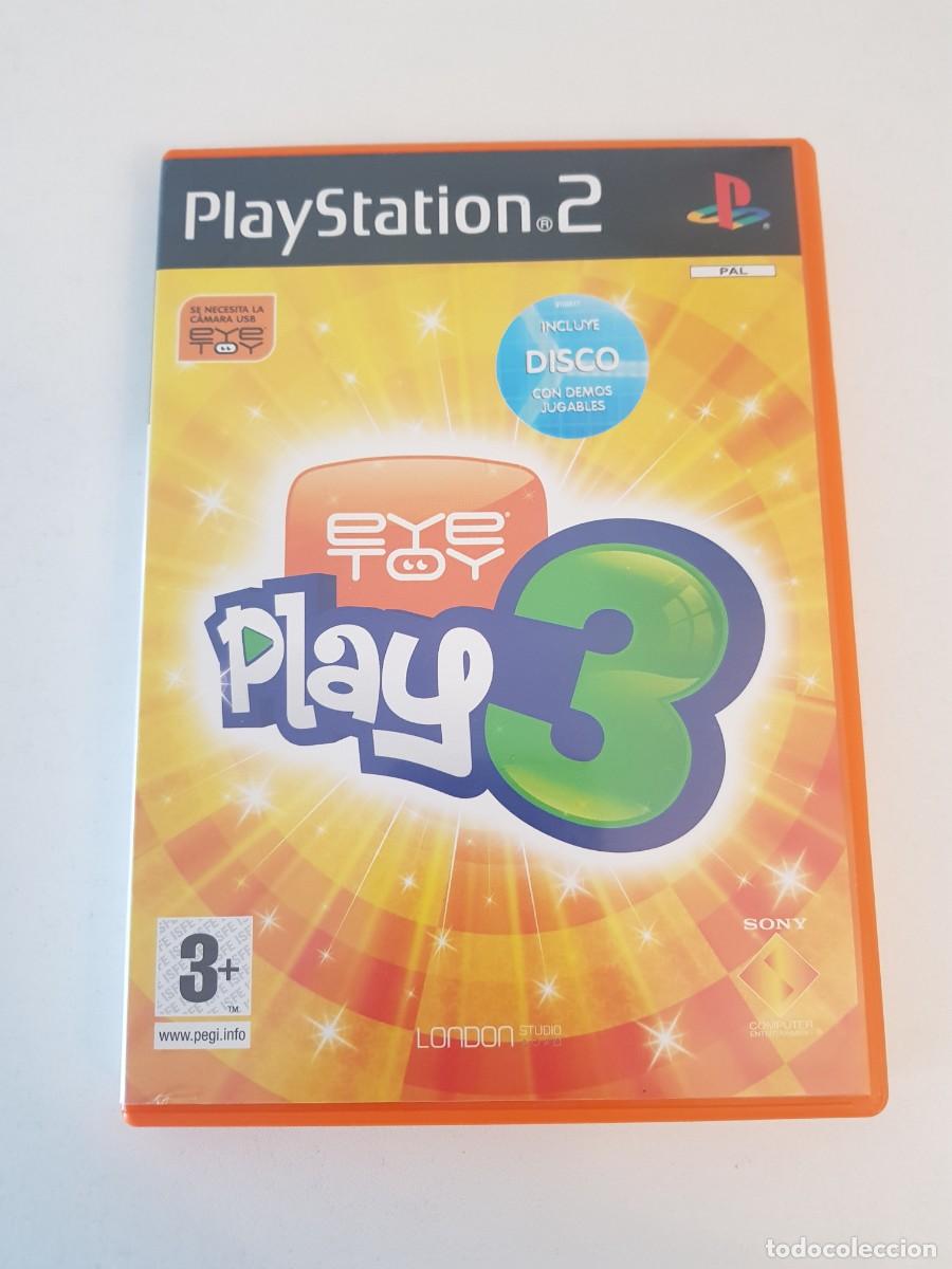 Videojuegos y Consolas: Eye Toy Play 3 PAL Esp Completo PlayStation 2 Original London Studio