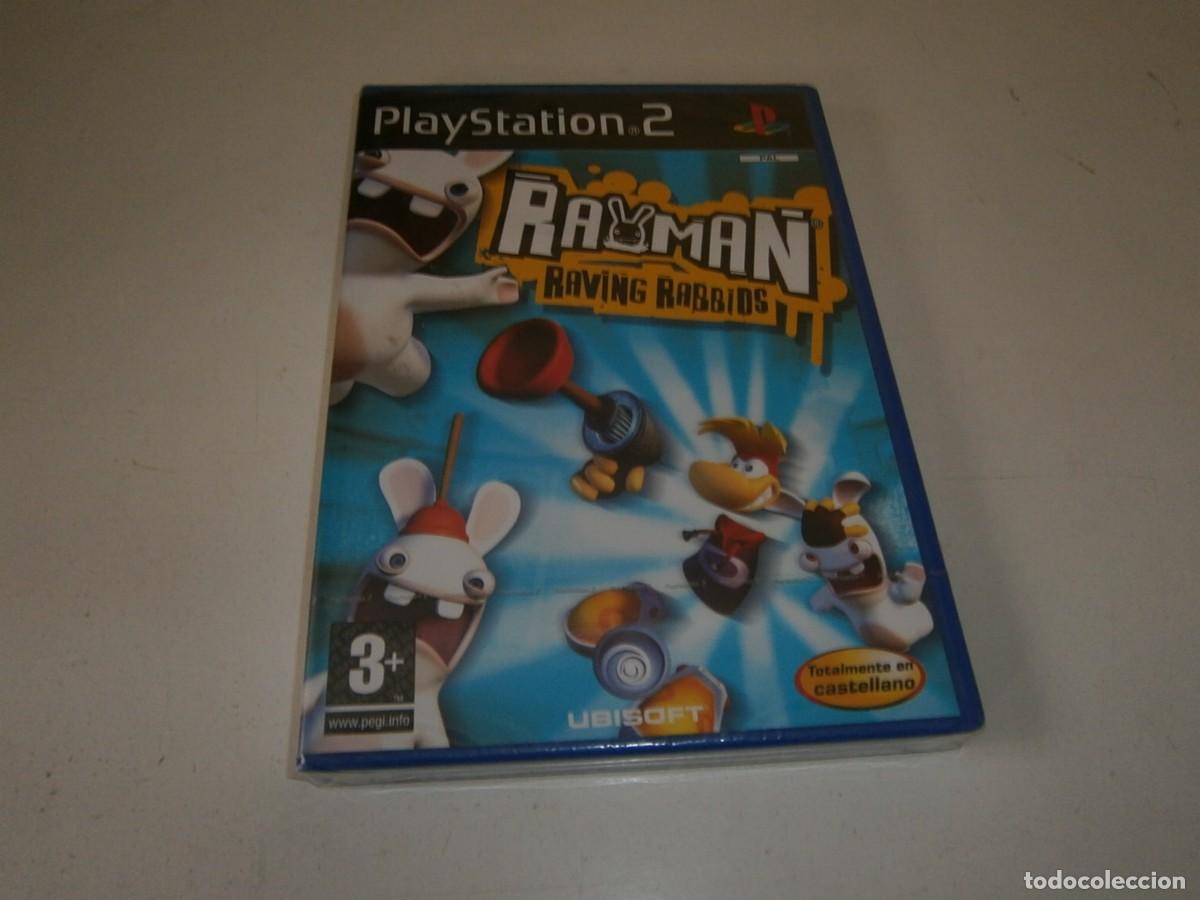 Videojuegos y Consolas: RAYMAN RAVING RABBIDS PLAYSTATION 2 PAL ESPA&Ntilde;A NUEVO PRECINTADO
