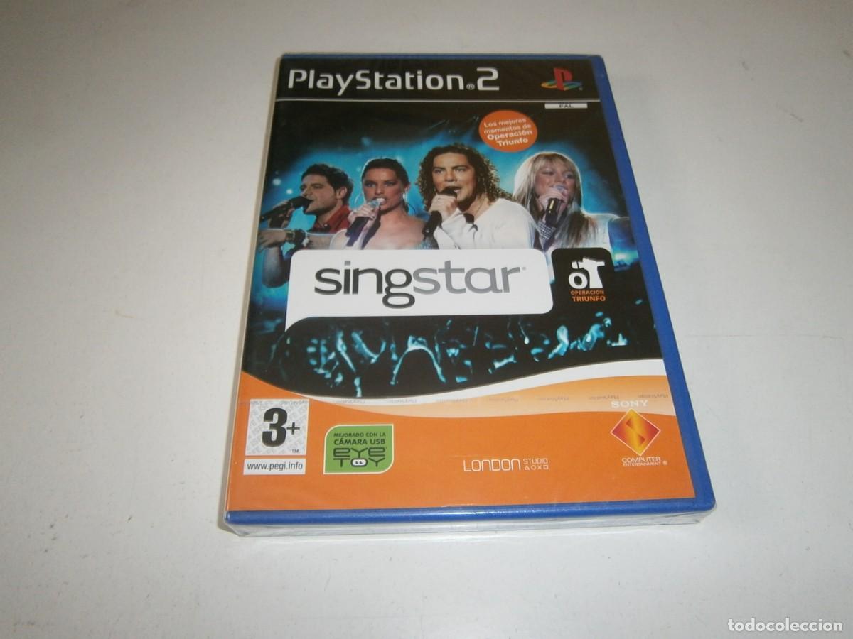 Videojuegos y Consolas: SINGSTAR OPERACION TRIUNFO PLAYSTATION 2 PAL ESPA&Ntilde;A NUEVO PRECINTADO