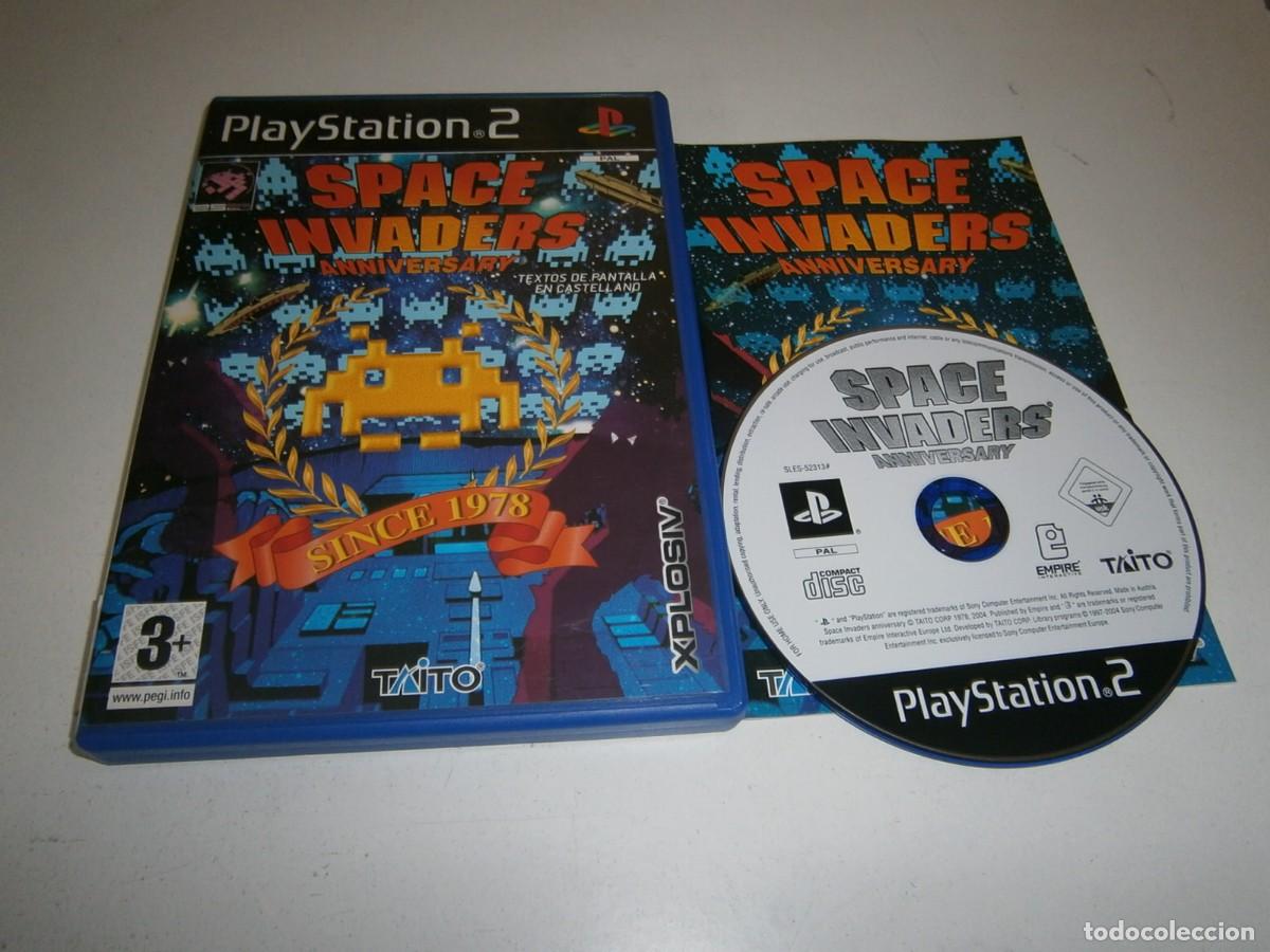 Videojuegos y Consolas: SPACE INVADERS ANNIVERSARY PLAYSTATION 2 PAL ESPA&Ntilde;A