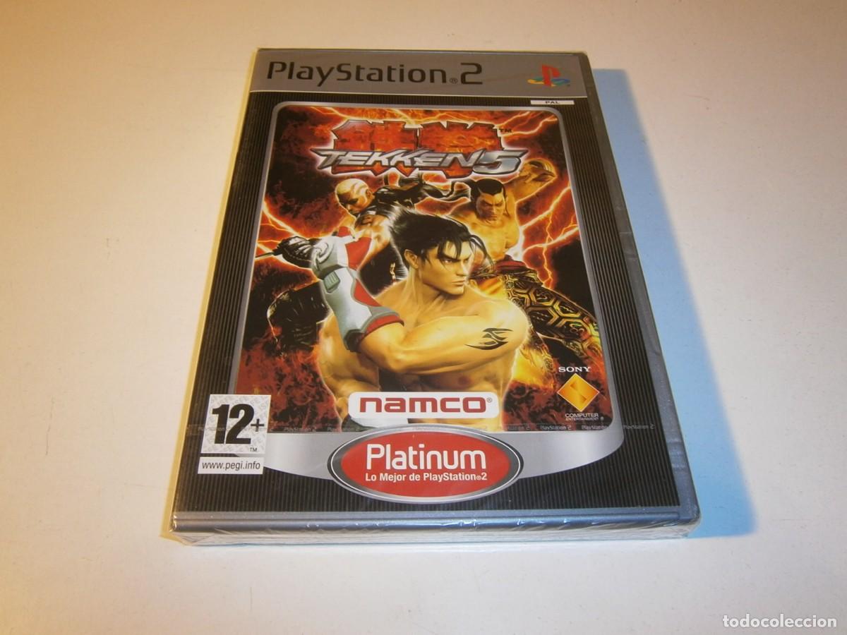 Videojuegos y Consolas: TEKKEN 5 PLAYSTATION 2 PAL ESPA&Ntilde;A NUEVO PRECINTADO