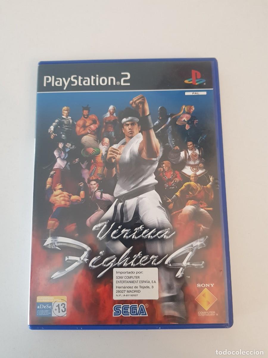 Videojuegos y Consolas: Virtua Fighter 4 PS2 PAL Espa&ntilde;a Completo PlayStation 2 Original Sega