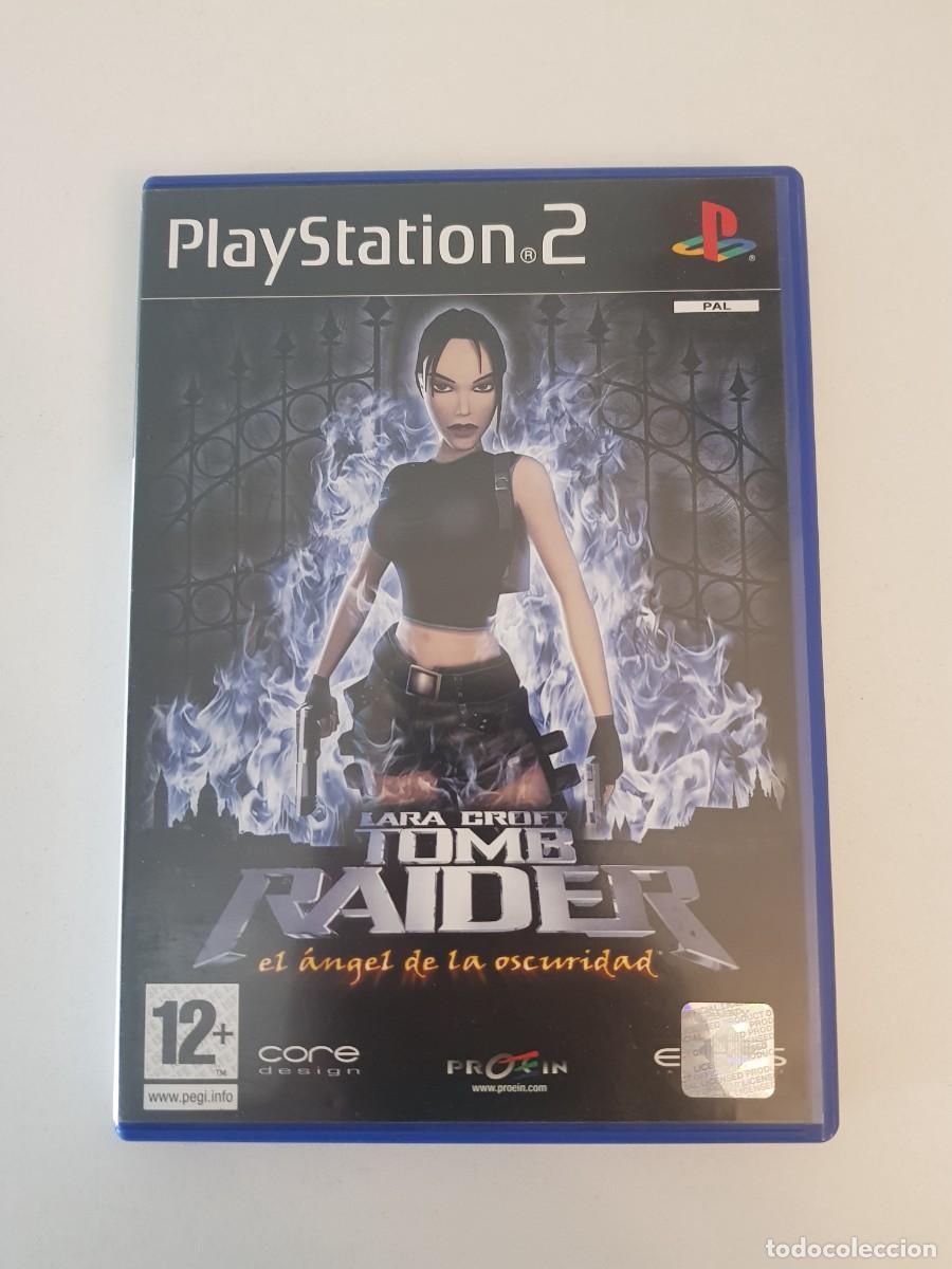 Videojuegos y Consolas: Tomb Raider El Angel de la Oscuridad PAL Esp Completo PlayStation 2 Eidos Proein