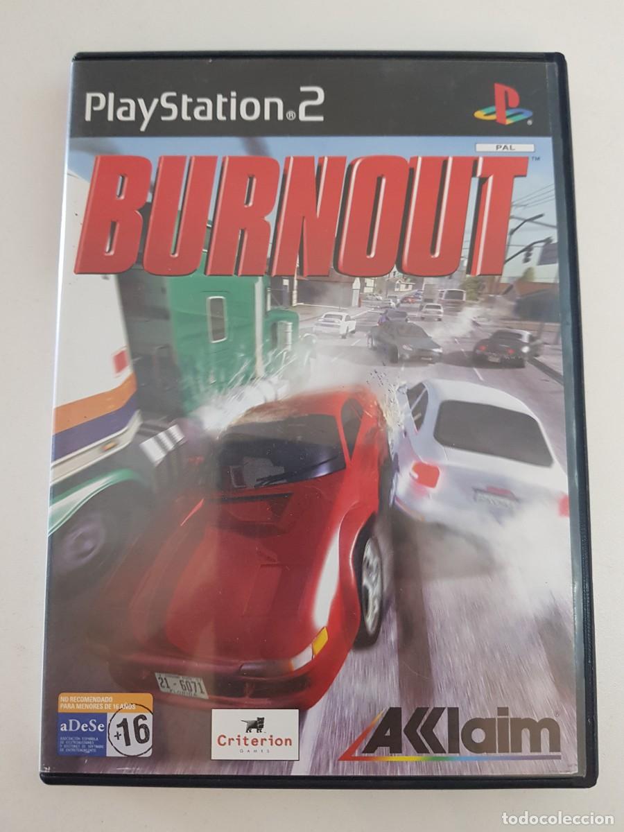 Videojuegos y Consolas: Burnout PS2 PAL Espa&ntilde;a Completo PlayStation 2 Acclaim