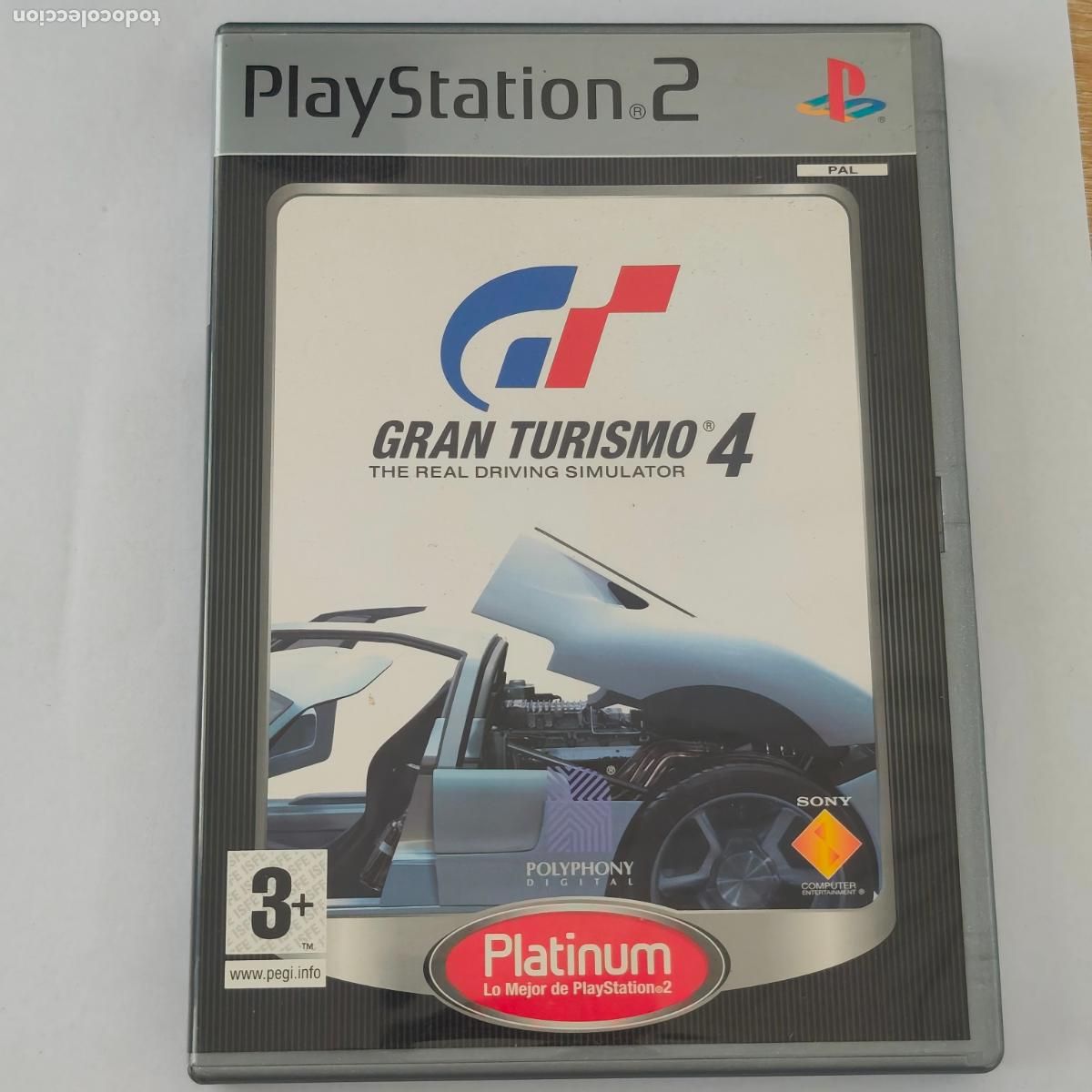 Videojuegos y Consolas: GRAN TURISMO 4 PLATINUM GT IV ps2 playstation 2 play station two