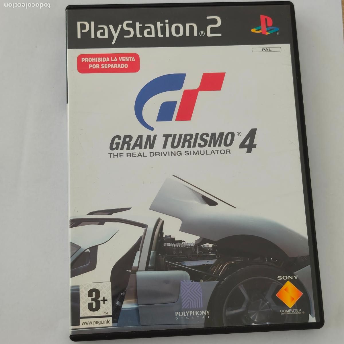 Videojuegos y Consolas: GRAN TURISMO 4 GT IV ps2 playstation 2 play station two