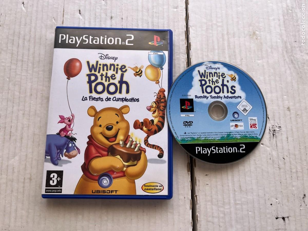 Videojuegos y Consolas: DISNEY WINNIE THE POOH LA FIESTA DE CUMPLEA&Ntilde;OS - PS2 PLAYSTATION 2 PLAY STATION TWO KREATEN