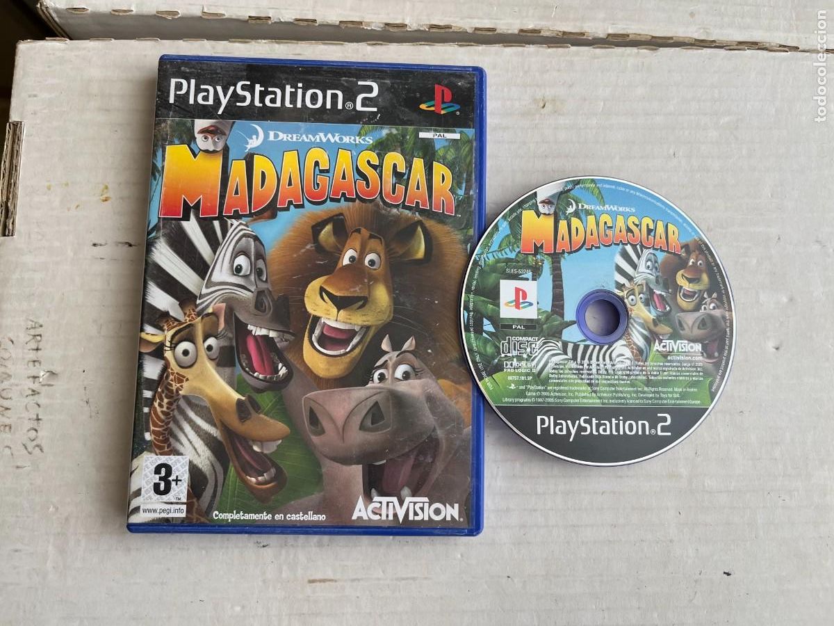Jeux Vid&eacute;o et Consoles: MADAGASCAR - PS2 PLAYSTATION 2 PLAY STATION TWO KREATEN