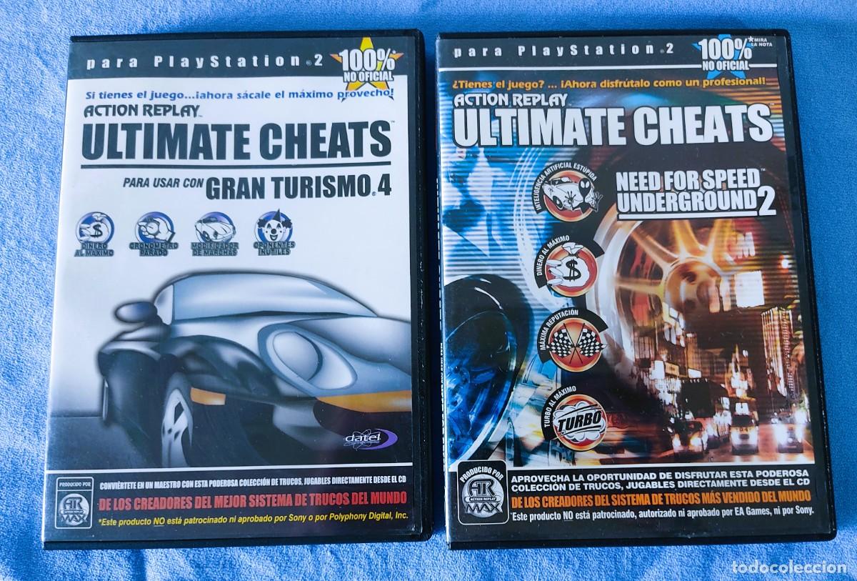 Videojuegos y Consolas: ULTIMATE CHEATS GRAN TURISMO 4 Y NEED FOR SEEP UNDERGROUND 2 PARA PLAYSTATION 2