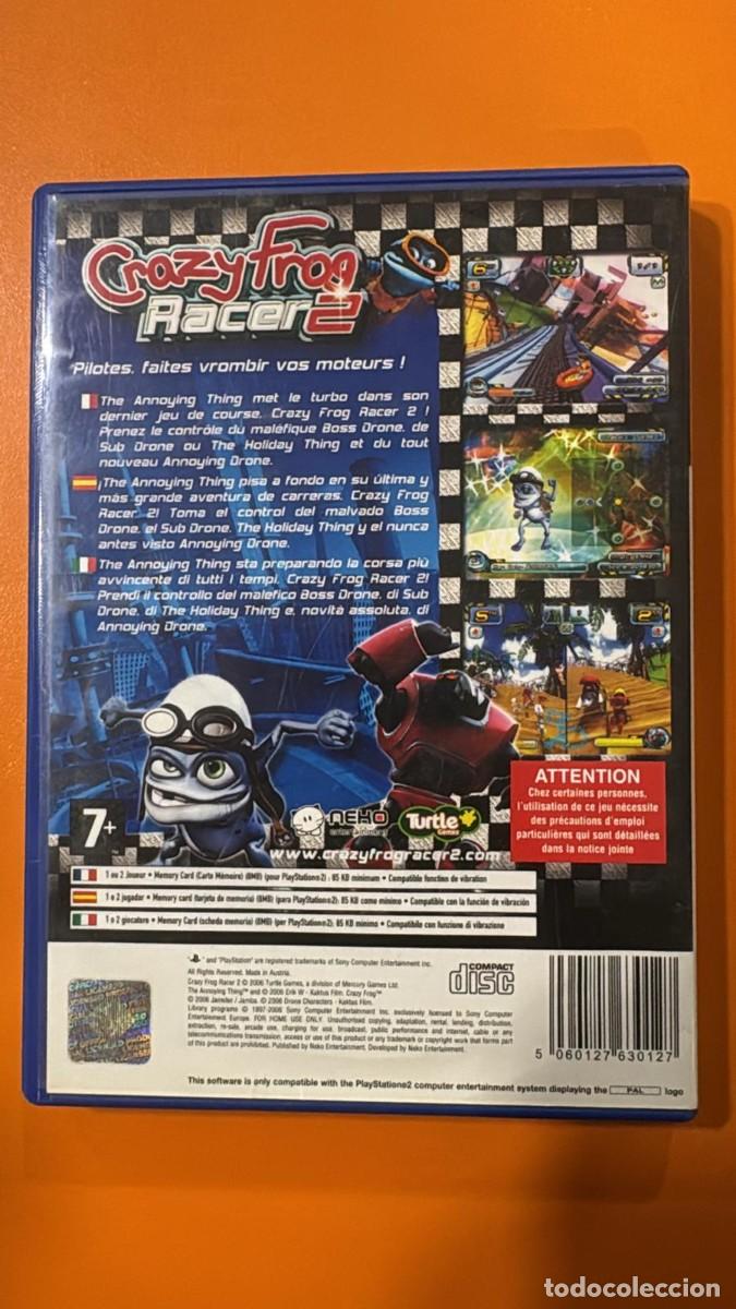 Videojuegos y consolas: Crazy Frog Racer 2 [PS2] ESPA&Ntilde;A - Foto 2