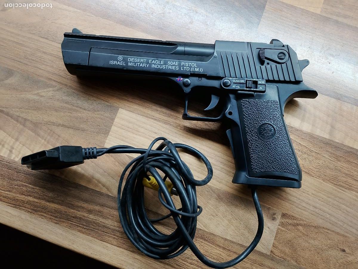Videojuegos y Consolas: PS2 Pistola Luz Desert Eagle MUY BUEN ESTADO