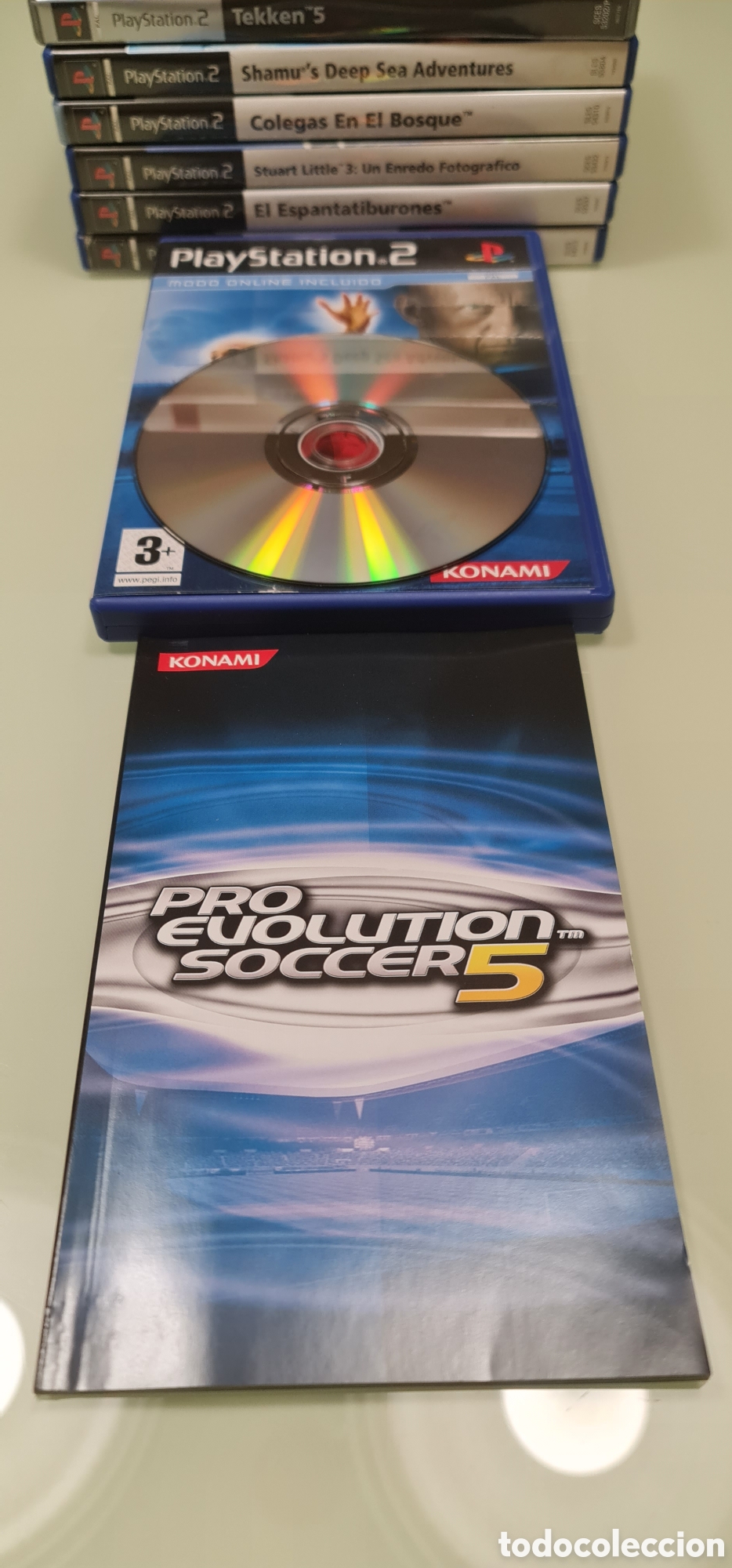 Videojuegos y consolas: Pro Evolution Soccer 5 PS2 PAL Espa&ntilde;a - Foto 5