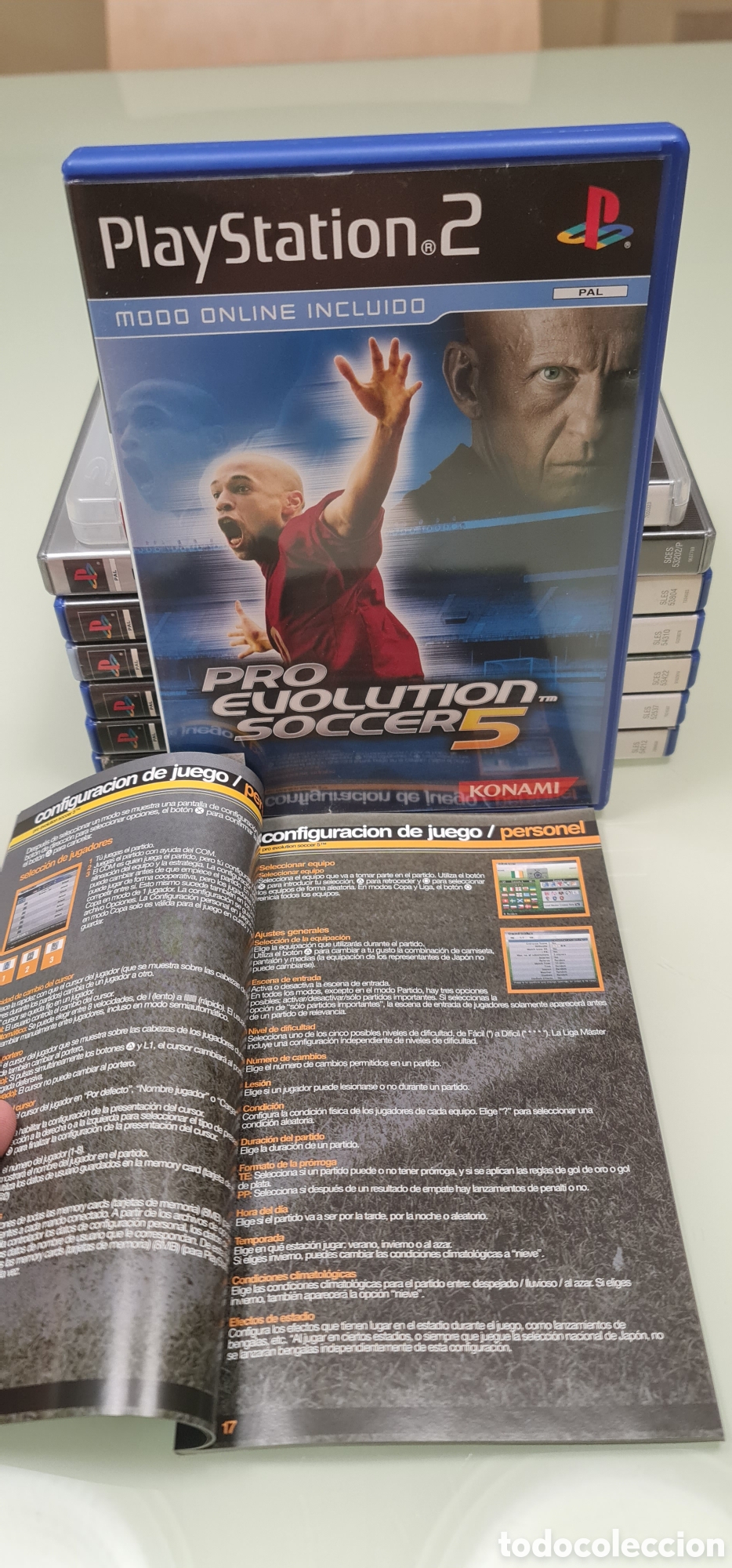 Videojuegos y consolas: Pro Evolution Soccer 5 PS2 PAL Espa&ntilde;a - Foto 8