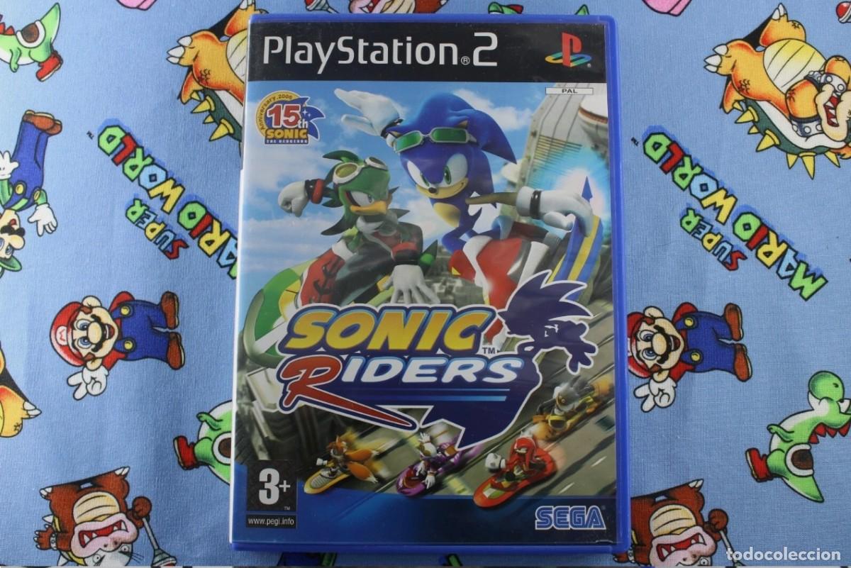 Videojuegos y Consolas: PLAY STATION 2 PS2 SONIC RIDERS MUY BUEN ESTADO PAL ESPA&Ntilde;A