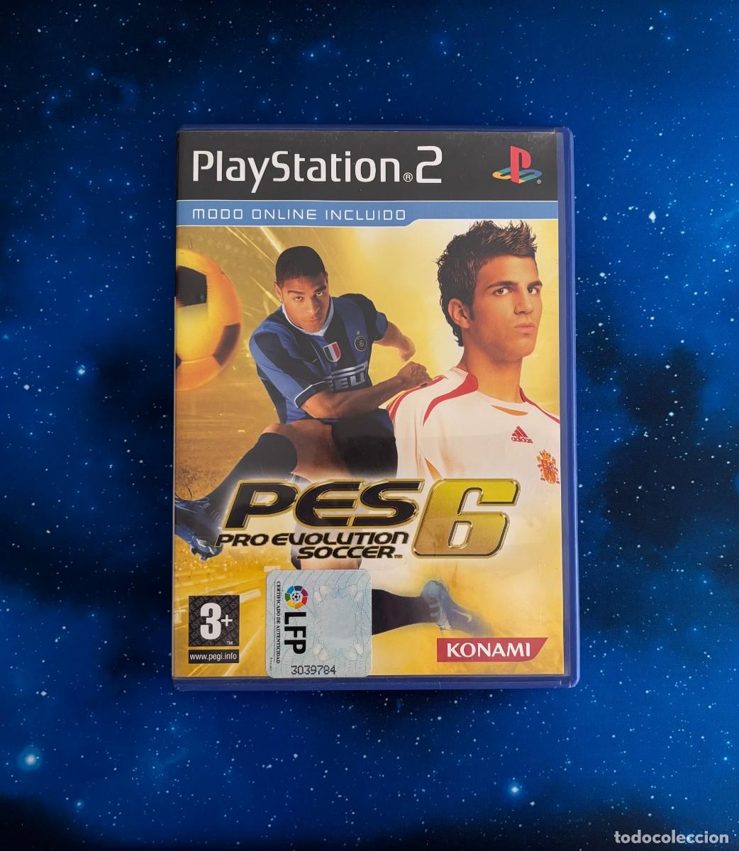 Videojuegos y Consolas: PES 6 Pro Evolution Soccer 6 PS2 Completo PAL Espa&ntilde;a Konami