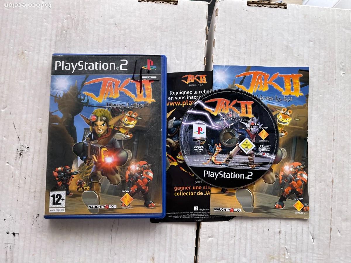 Videojuegos y Consolas: JAK II HORS LA LOI EL RENEGADO RENEGADE - PS2 PLAYSTATION 2 PLAYSTATION TWO KREATEN