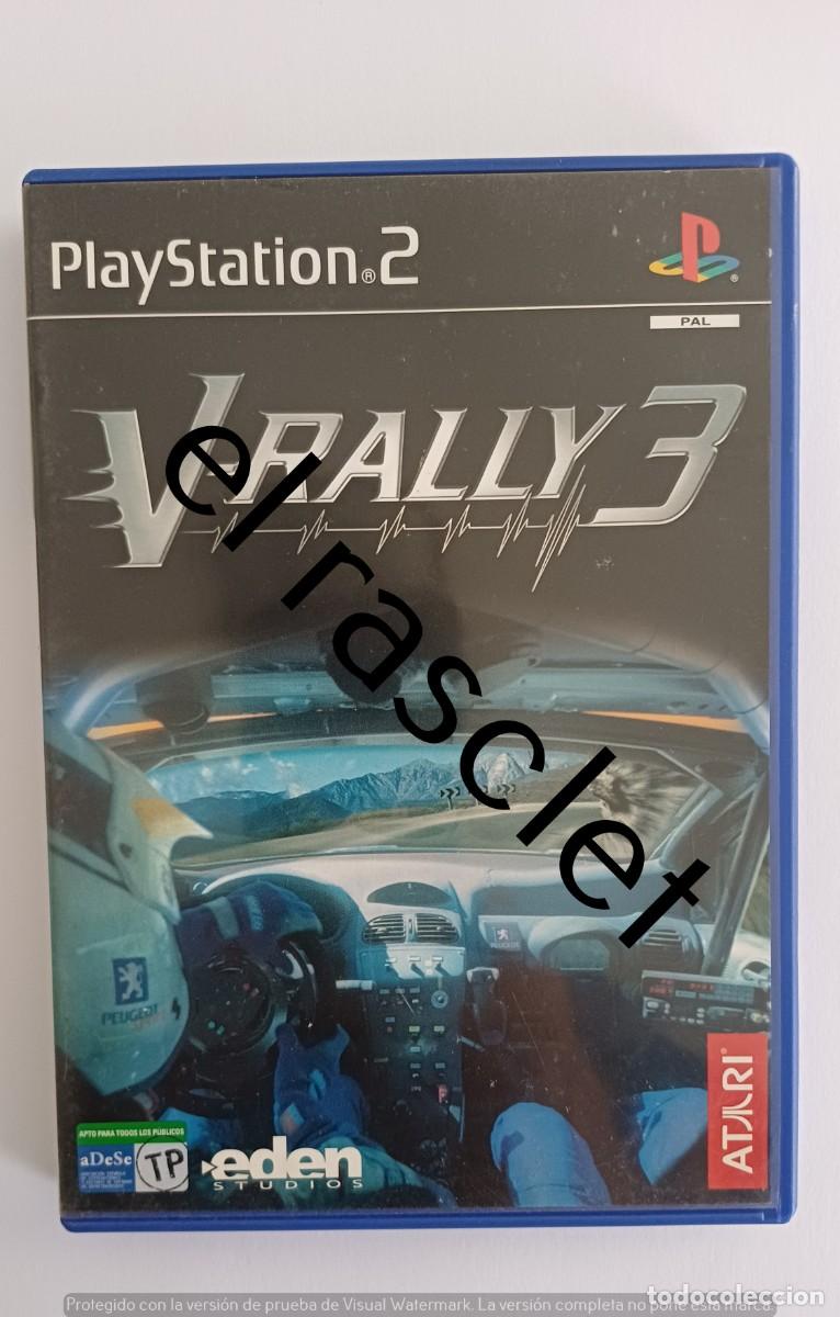 Videojuegos y Consolas: CAJA VACIA PLAY STATION 2 -V-RALLY 3 - CONTIENE MANUAL