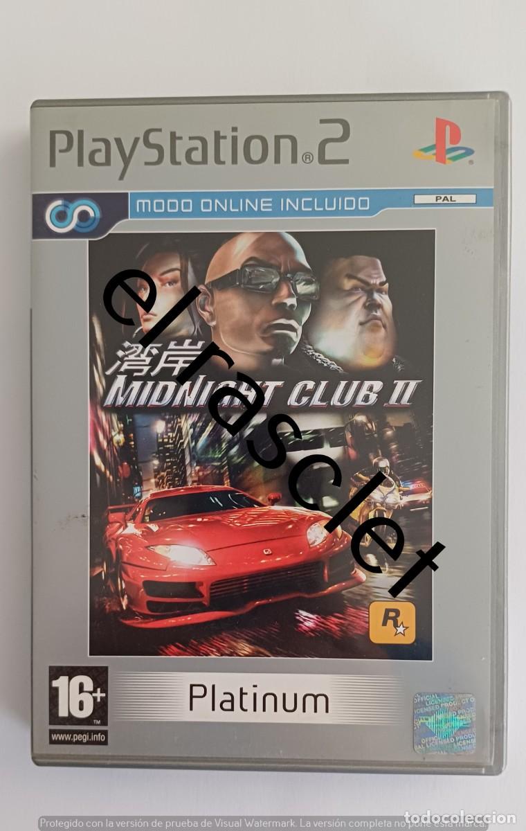 Videojuegos y Consolas: CAJA VACIA PLAY STATION 2 -PLATINUM - MIDNIGHT CLUB II