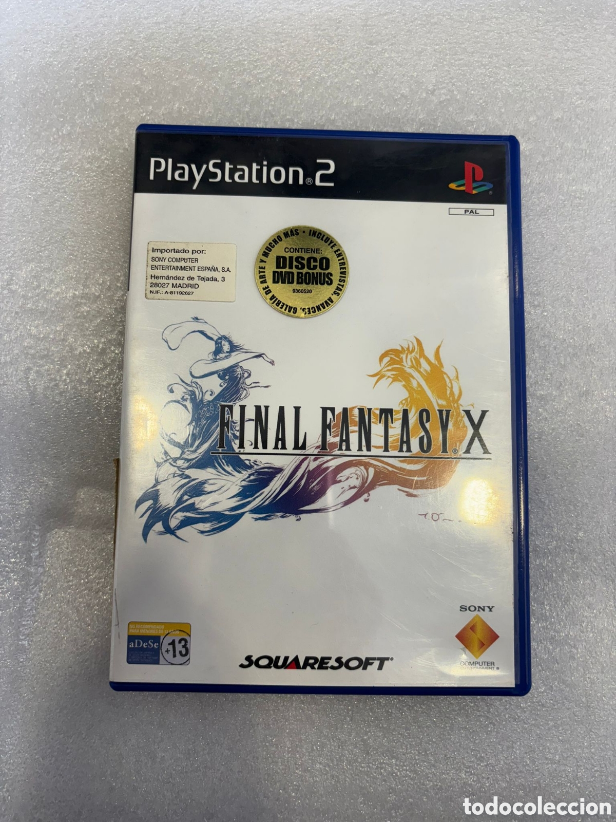 Videojuegos y Consolas: PlayStation 2 Final Fantasy X PAL Juego