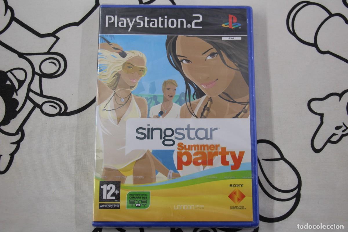 Videojuegos y Consolas: PLAY STATION 2 PS2 SINGSTAR SUMMER PARTY NUEVO PRECINTADO PAL ESPA&Ntilde;A