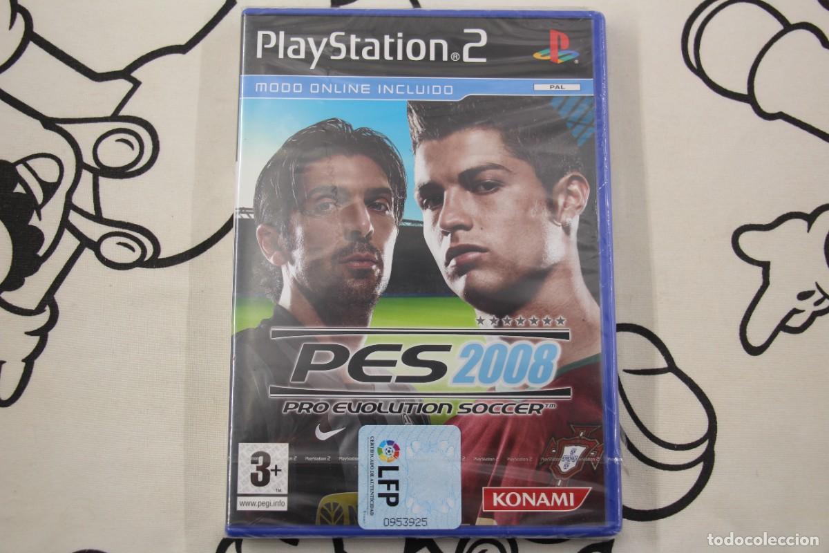 Videojuegos y Consolas: PLAY STATION 2 PS2 PRO EVOLUTION SOCCER 2008 PES NUEVO PRECINTADO PAL ESPA&Ntilde;A