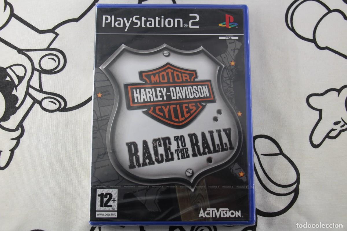 Videojuegos y Consolas: PLAY STATION 2 PS2 HARLEY DAVIDSON MOTOR CYCLES RACE TO THE RALLY NUEVO PRECINTADO PAL ESPA&Ntilde;A