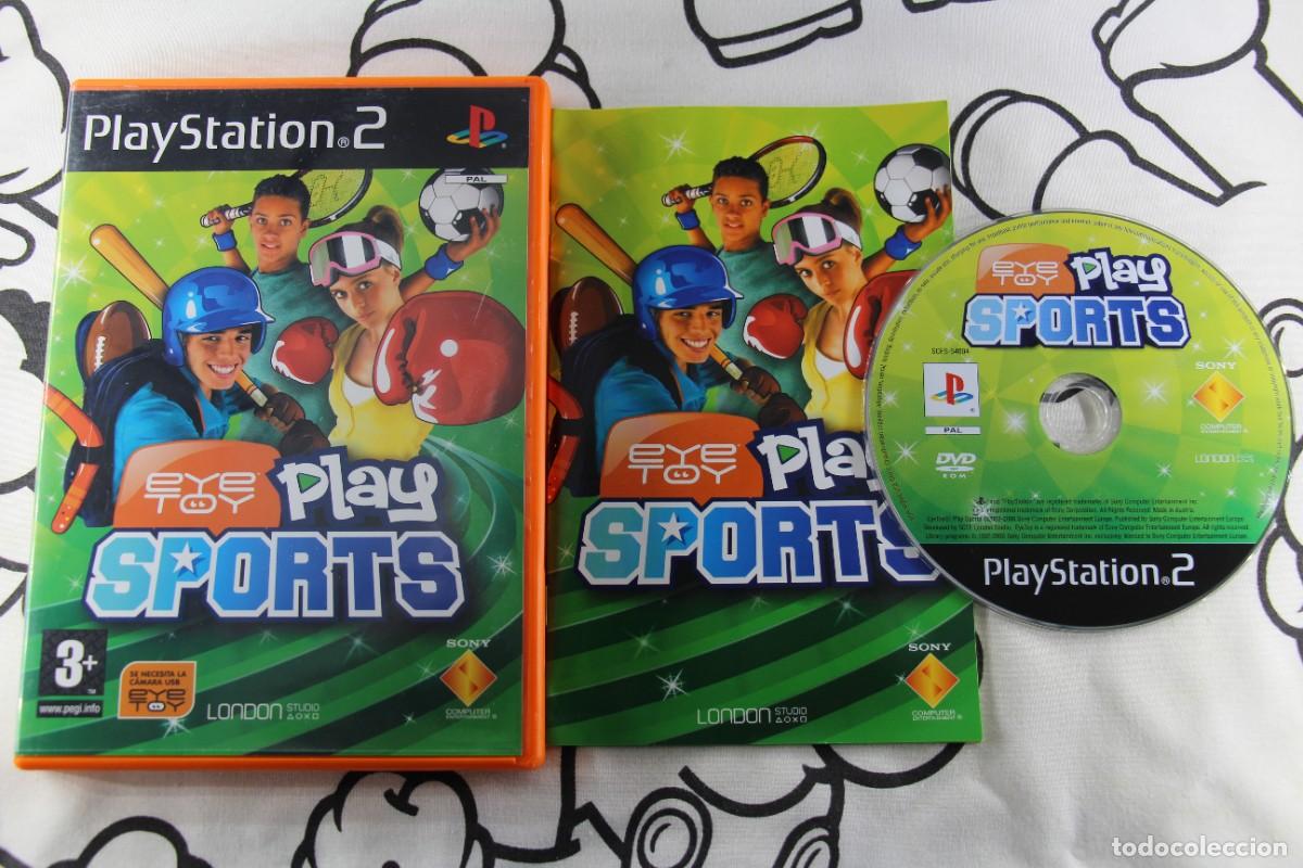 Videogiochi e Consoli: PLAY STATION 2 PS2 EYETOY PLAY SPORTS COMPLETO PAL ESPA&Ntilde;A