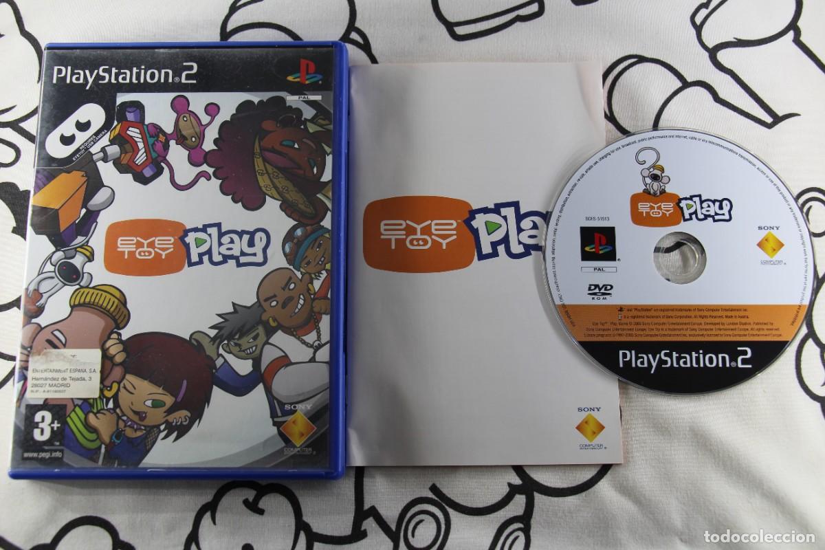 Videogiochi e Consoli: PLAY STATION 2 PS2 EYETOY PLAY COMPLETO PAL ESPA&Ntilde;A