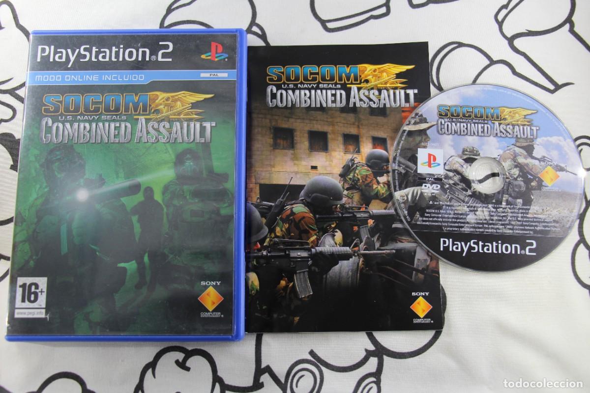 Video Games and Consoles: PLAY STATION 2 PS2 SOCOM U.S. NAVY SEALS COMBINED ASSAULT COMPLETO PAL ESPA&Ntilde;A