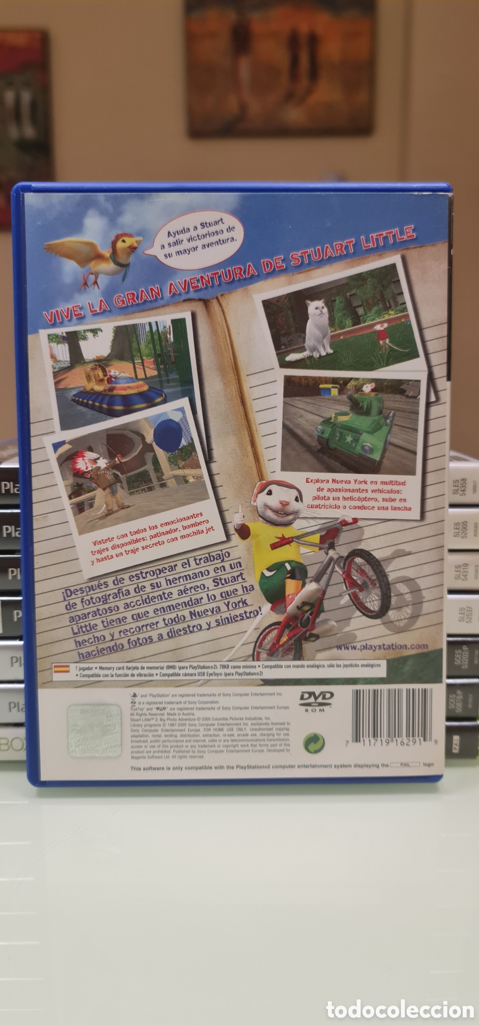 Videojuegos y consolas: Stuart Little 3 PS2 PAL Espa&ntilde;a - Foto 3