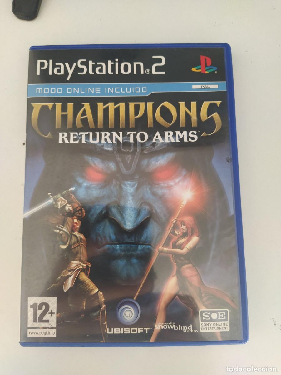 Videojuegos y Consolas: CHAMPIONS RETURN OF ARMS PS2 PLAYSTATION 2 COMPLETO PAL-ESPA&Ntilde;A , ORIGINAL