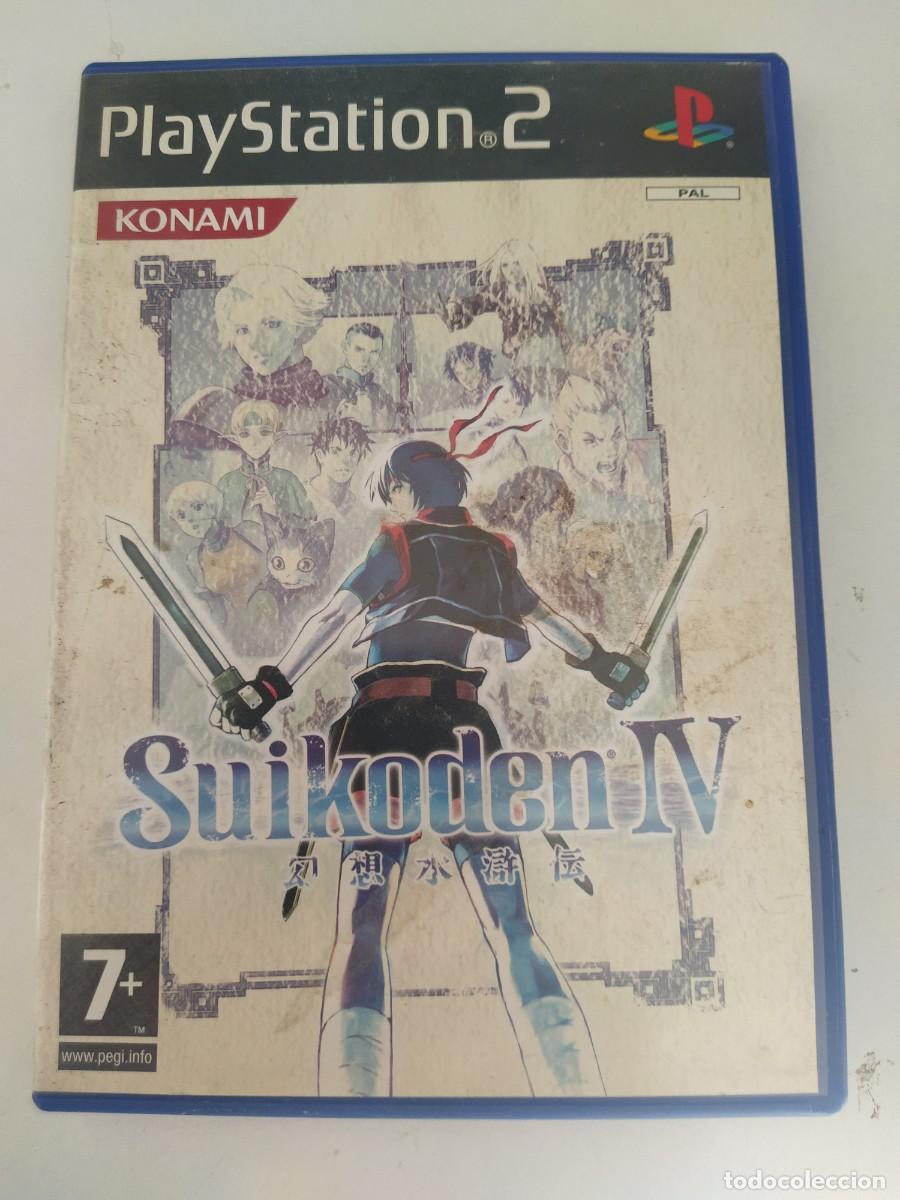 Videojuegos y Consolas: SUIKODEN IV 4 KONAMI PS2 PLAYSTATION 2 COMPLETO PAL-ESPA&Ntilde;A ORIGINAL