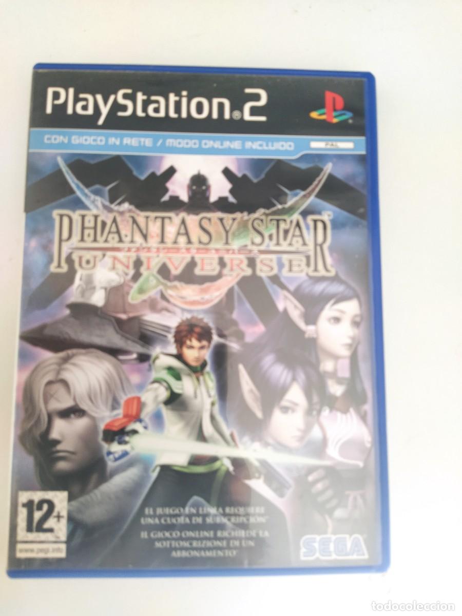 Videojuegos y Consolas: PHANTASY STAR UNIVERSE PS2 PLAYSTATION 2 COMPLETO PAL-ESPA&Ntilde;A ORIGINAL