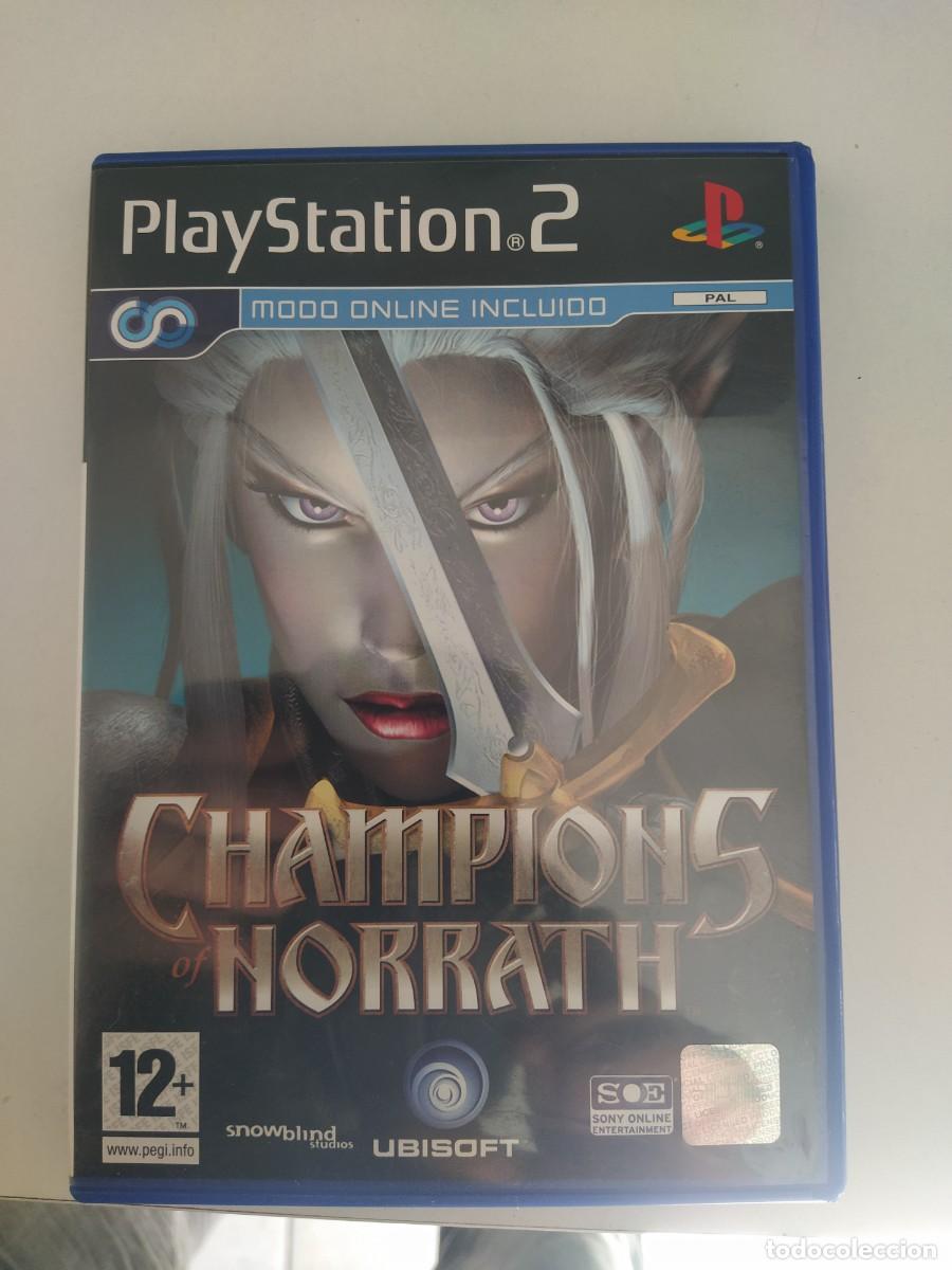 Videojuegos y Consolas: CHAMPIONS OF NORRATH PS2 PLAYSTATION 2 COMPLETO PAL-ESPA&Ntilde;A ORIGINAL