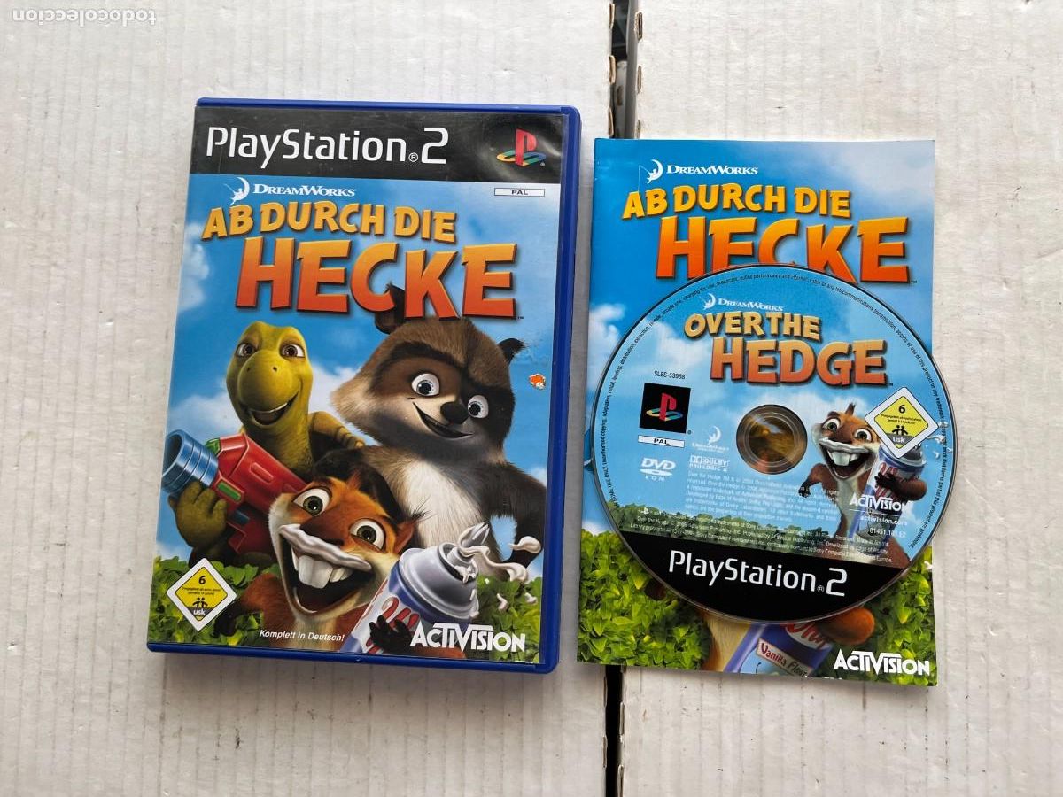 Videojuegos y Consolas: AB DURCH DIE HECKE SLES 53988 OVER THE HEDGE - PS2 PLAYSTATION 2 PLAY STATION TWO KREATEN