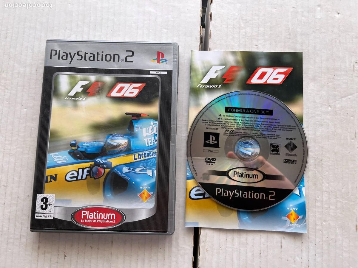 Videojuegos y Consolas: FORMULA ONE 06 PLATINUM F1 - PS2 PLAYSTATION 2 PLAY STATION TWO KREATEN