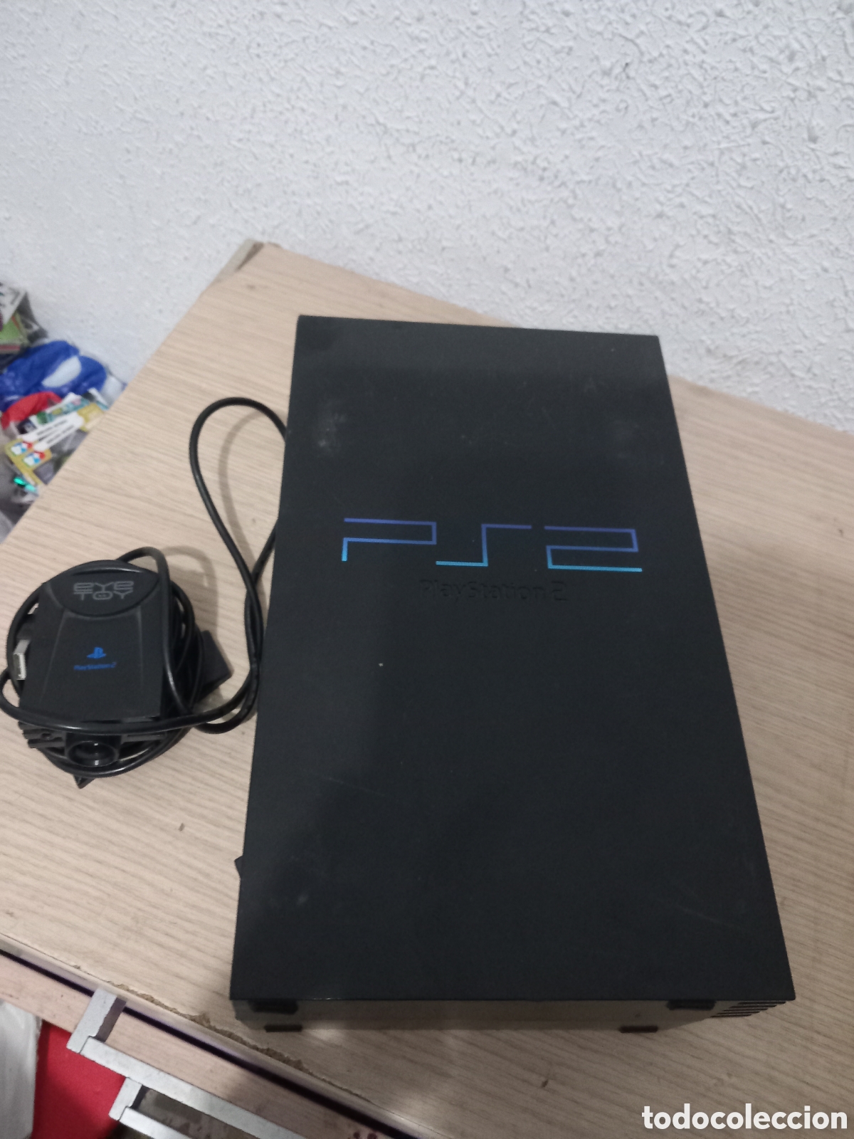 Videojuegos y Consolas: PLAYSTATION 2 CON JUEGO Y CABLE FUNCIONA,,VER FOTOS