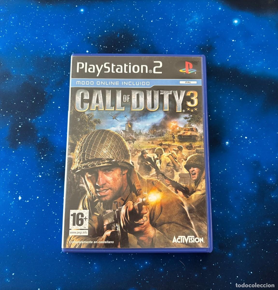 Videojuegos y Consolas: Call of Duty 3 Sony PlayStation 2 PS2 Black Label Completo PAL