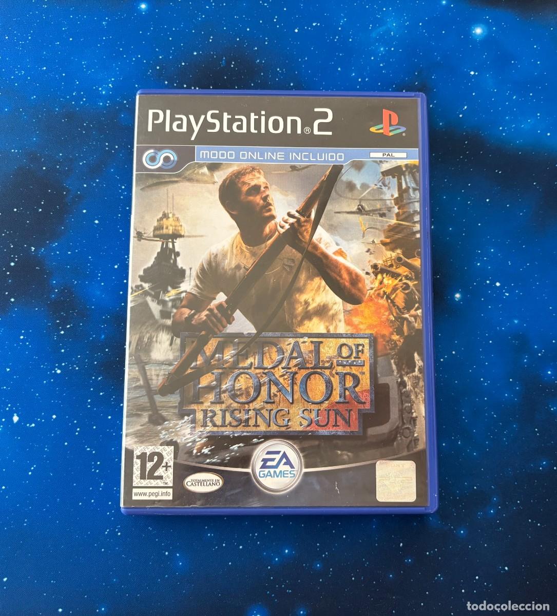 Videojuegos y Consolas: Medal of Honor Rising Sun Sony PlayStation 2 PS2 Black Label Completo PAL
