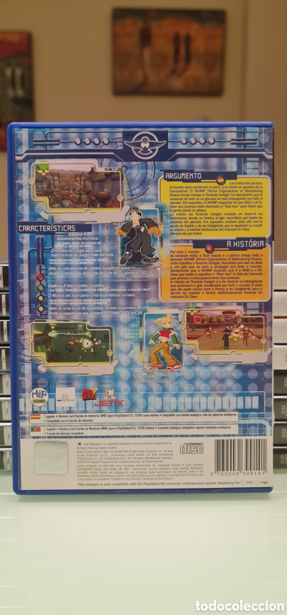 Videojuegos y consolas: Gadget & Gadgetinis PS2 PAL Espa&ntilde;a - Foto 3