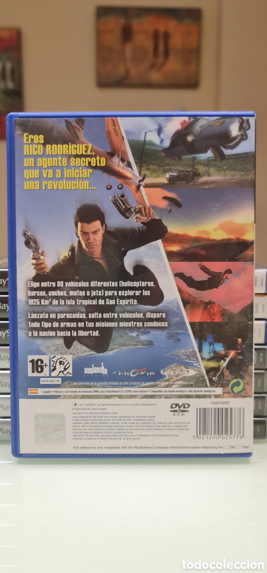 Videojuegos y consolas: Just Cause PS2 PAL Espa&ntilde;a - Foto 3