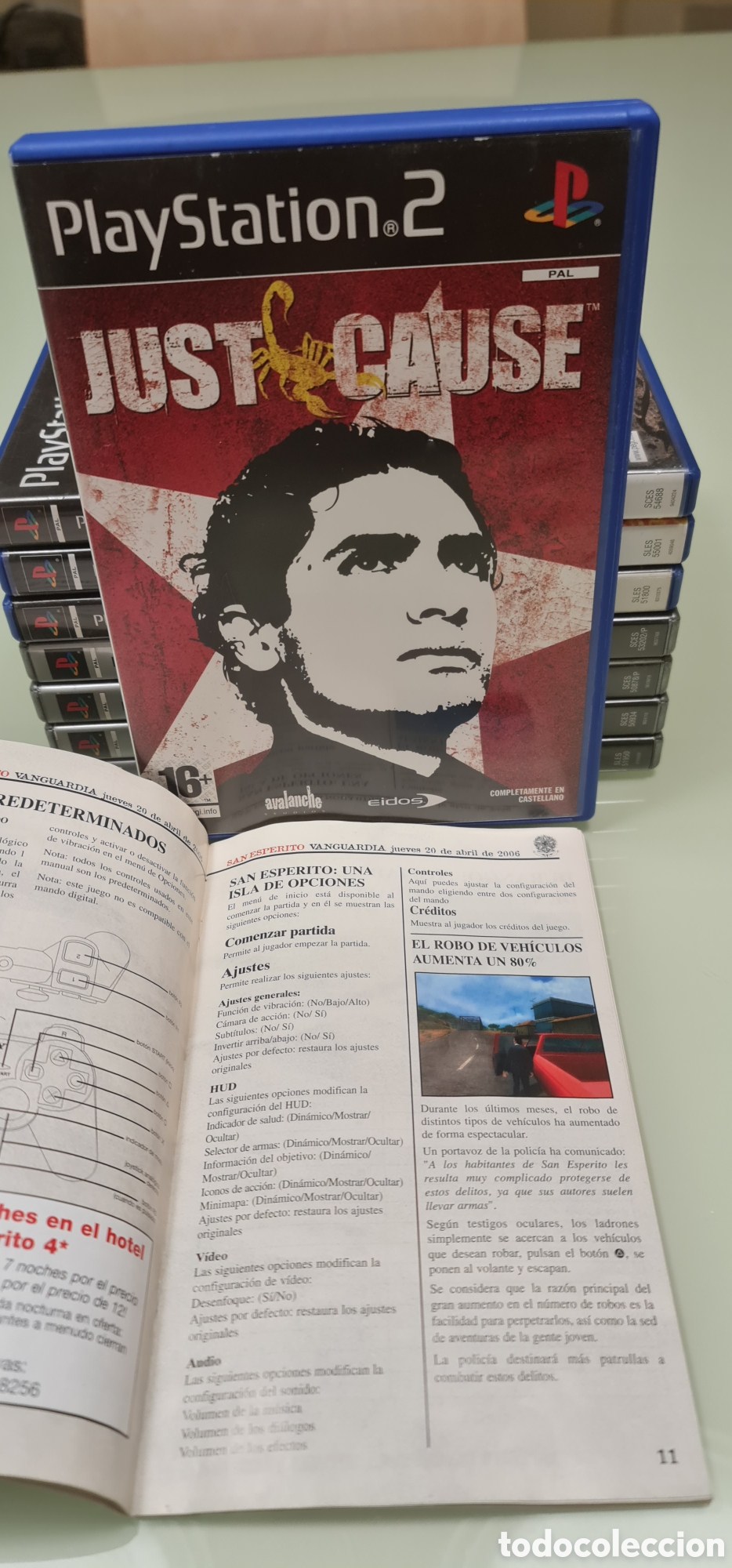 Videojuegos y consolas: Just Cause PS2 PAL Espa&ntilde;a - Foto 8