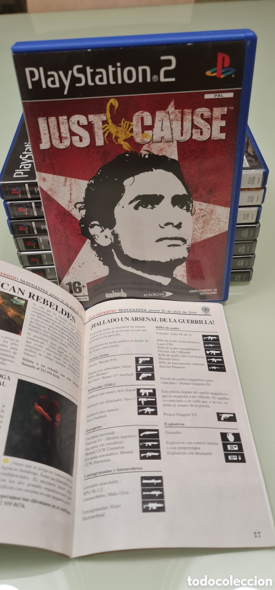 Videojuegos y consolas: Just Cause PS2 PAL Espa&ntilde;a - Foto 9