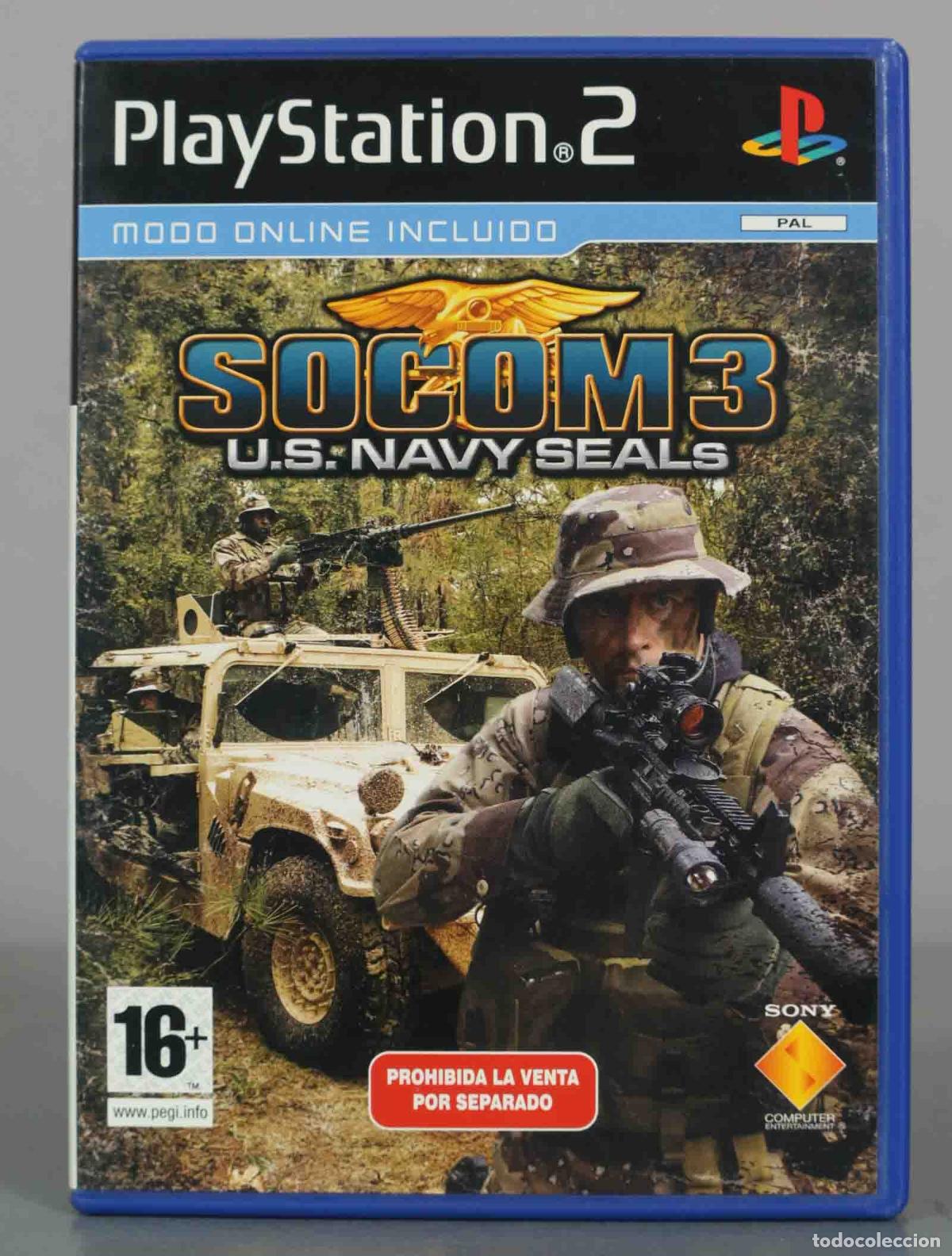 Videojuegos y Consolas: PLAYSTATION 2. SOCOM 3: U.S. Navy SEALs