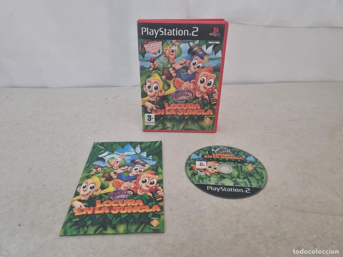 Videojuegos y Consolas: Juego para PS2 Locura en la jungla Buzz junior