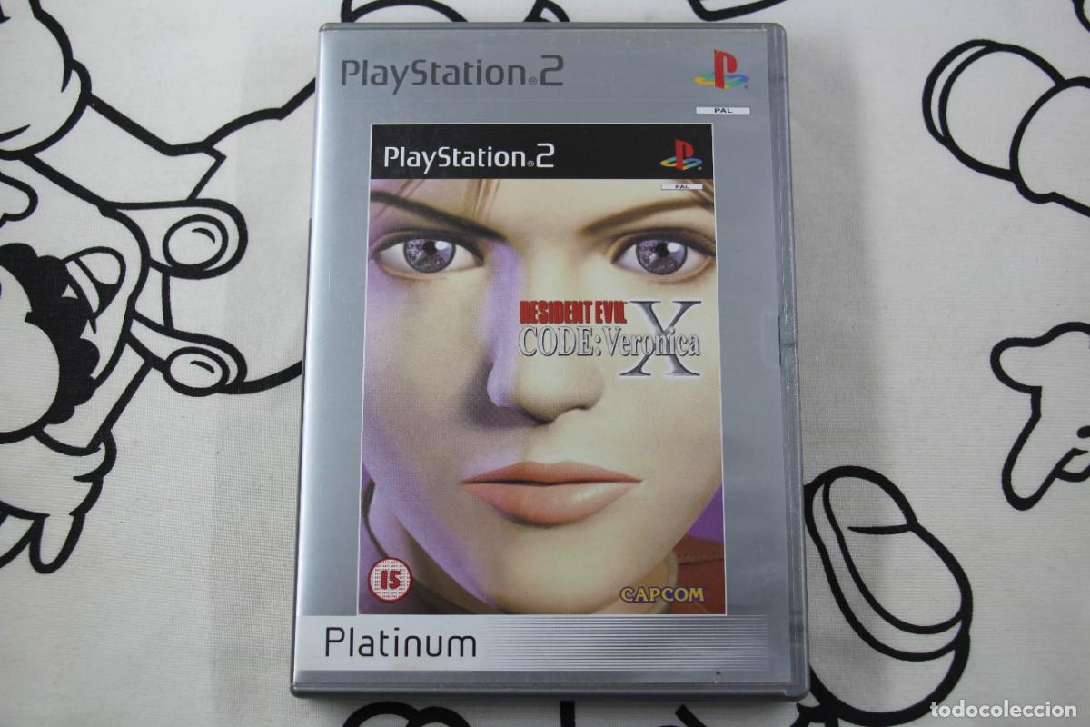 Videojuegos y Consolas: PLAY STATION 2 PS2 RESIDENT EVIL CODE VERONICA X PLATINUM BUEN ESTADO PAL ESPA&Ntilde;A