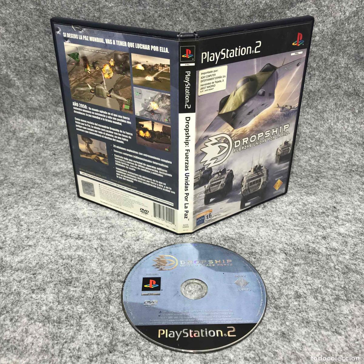 Videojuegos y Consolas: DROPSHIP FUERZAS UNIDAD POR LA PAZ SONY PLAYSTATION 2 PS2
